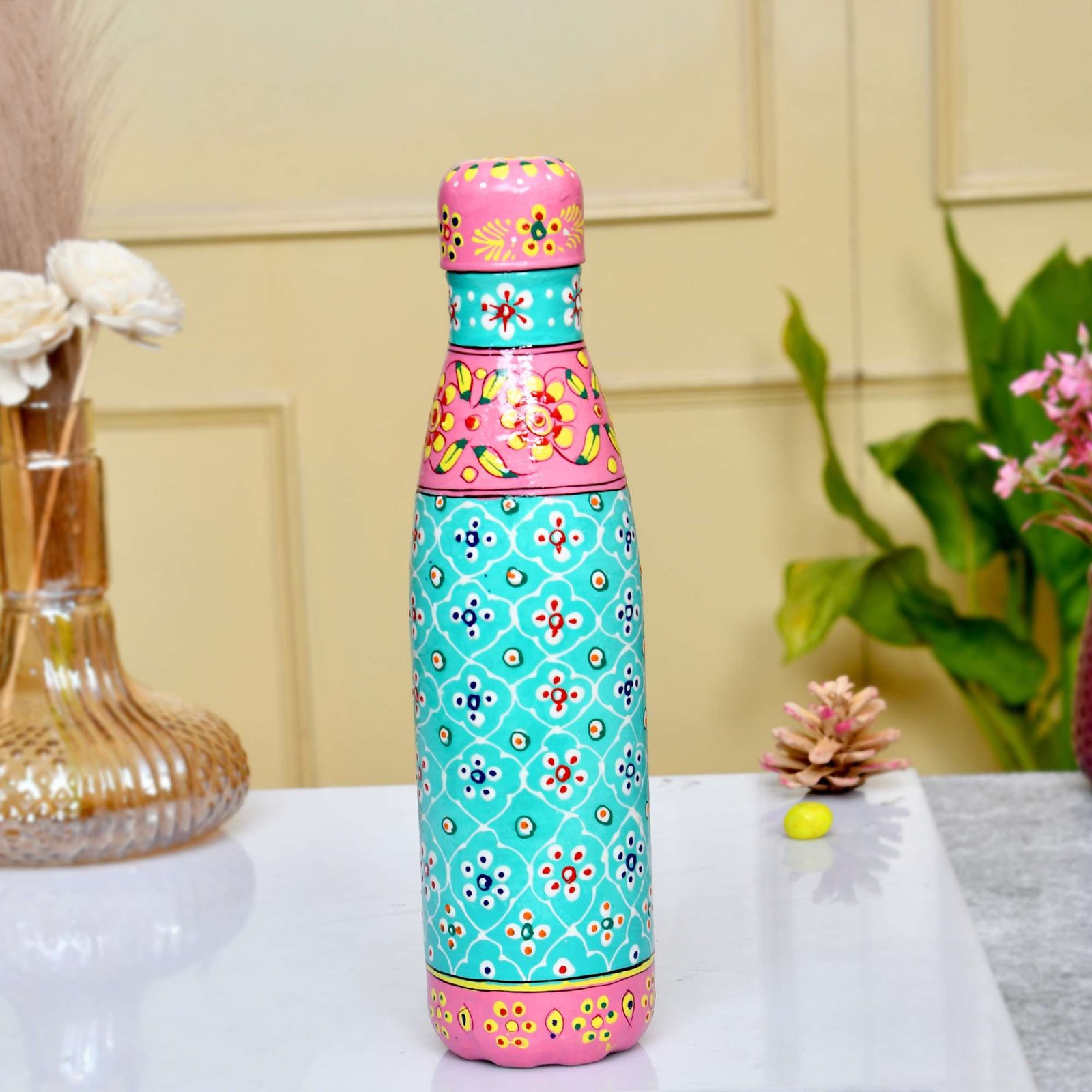 Premium Aluminium Water Bottle 27x7 - Leakproof Reusable Flask for Hydration On-The-Go