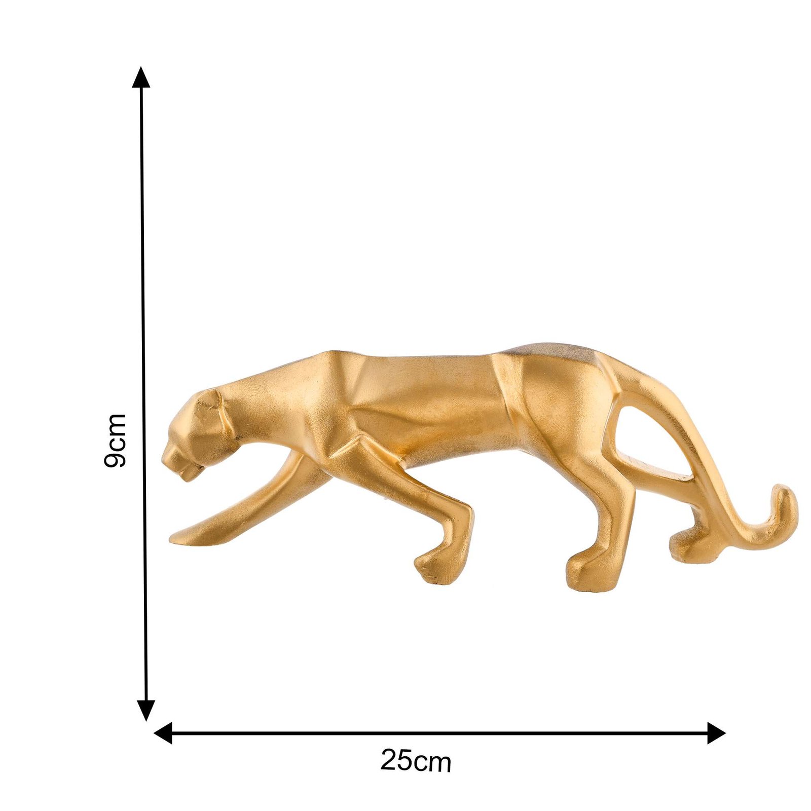 Resin Black Jaguar Showpiece - Image 2