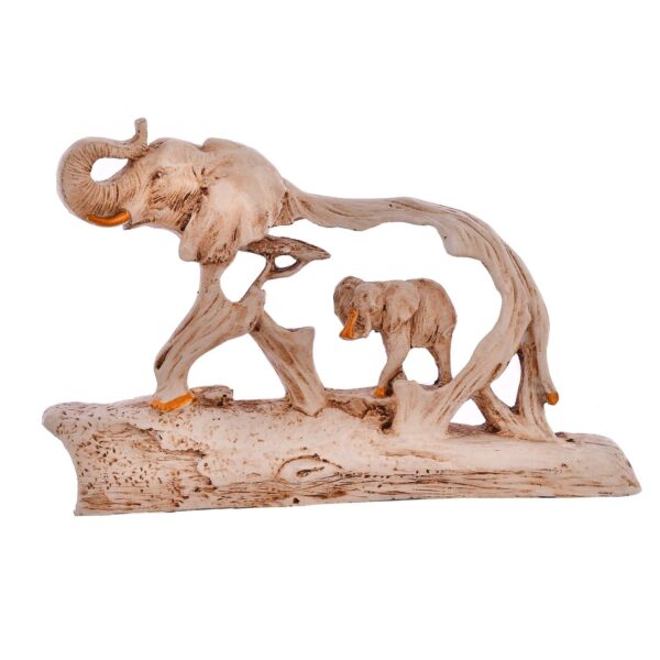 Elephant Showpiece Red